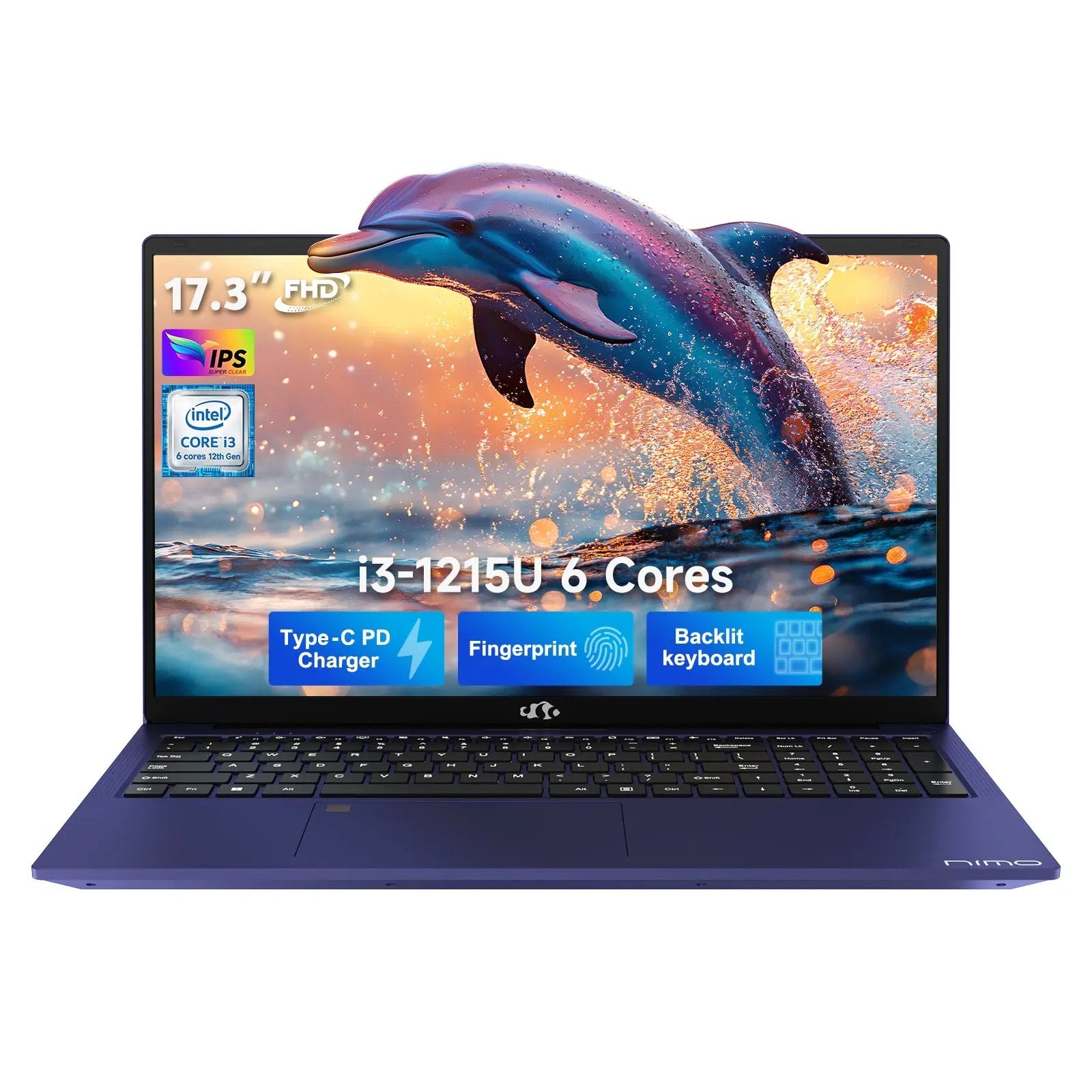 Nimo 17.3 FHD N171 I3-1215U Laptop for Student and Business Nimo