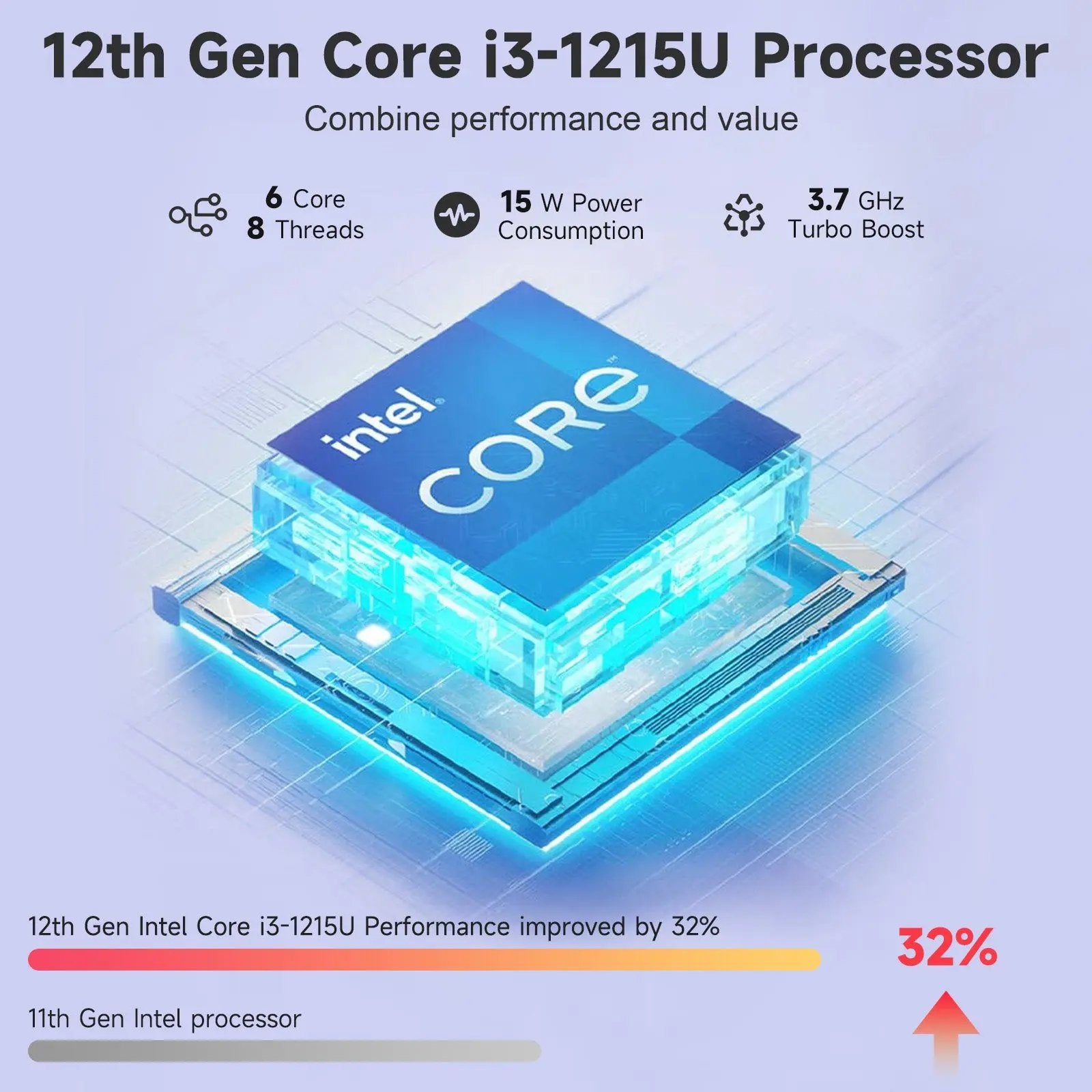 Nimo 15.6 FHD N154 I3-1215U Laptop For Business Nimo