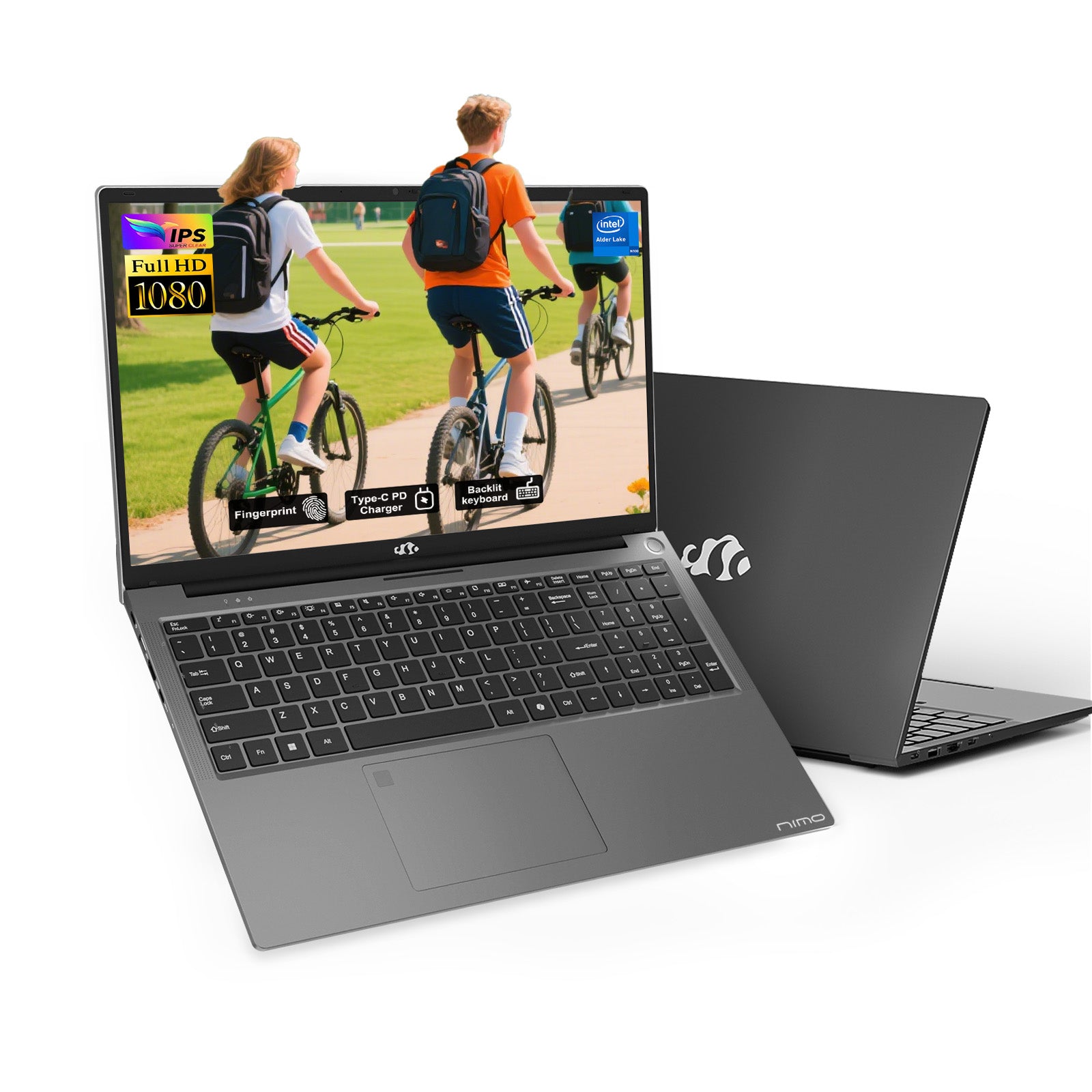 Nimo 17.3" N176 FHD Intel-N100 Student Laptop - Nimo