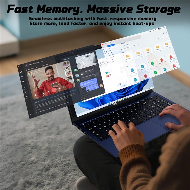 Nimo 17.3" N176 FHD Intel-N100 Student Laptop - Nimo