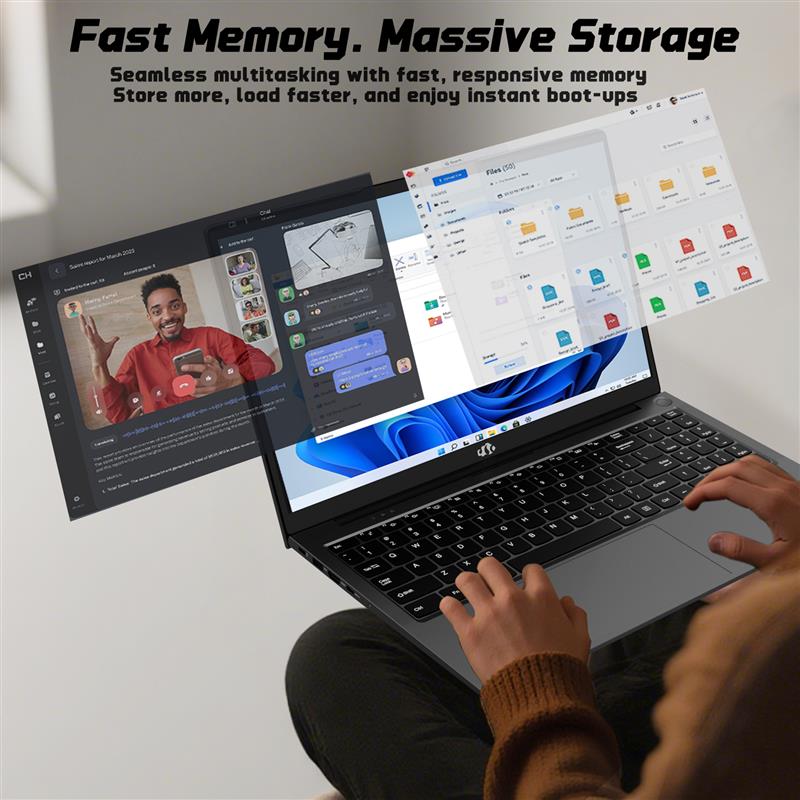 Nimo 17.3" N176 FHD Intel-N100 Student Laptop - Nimo