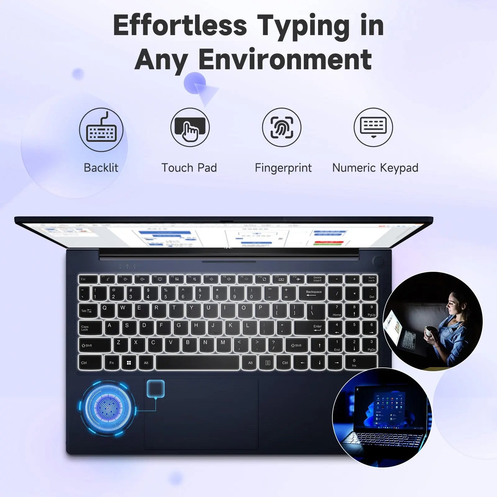 Nimo 15.6 FHD N154 I3-1215U Laptop For Business Nimo