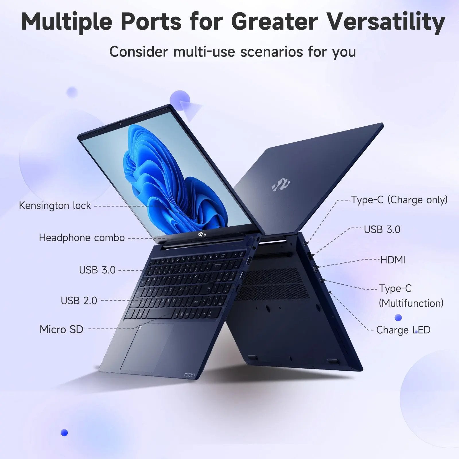 Nimo 15.6 FHD N154 I3-1215U Laptop For Business Nimo