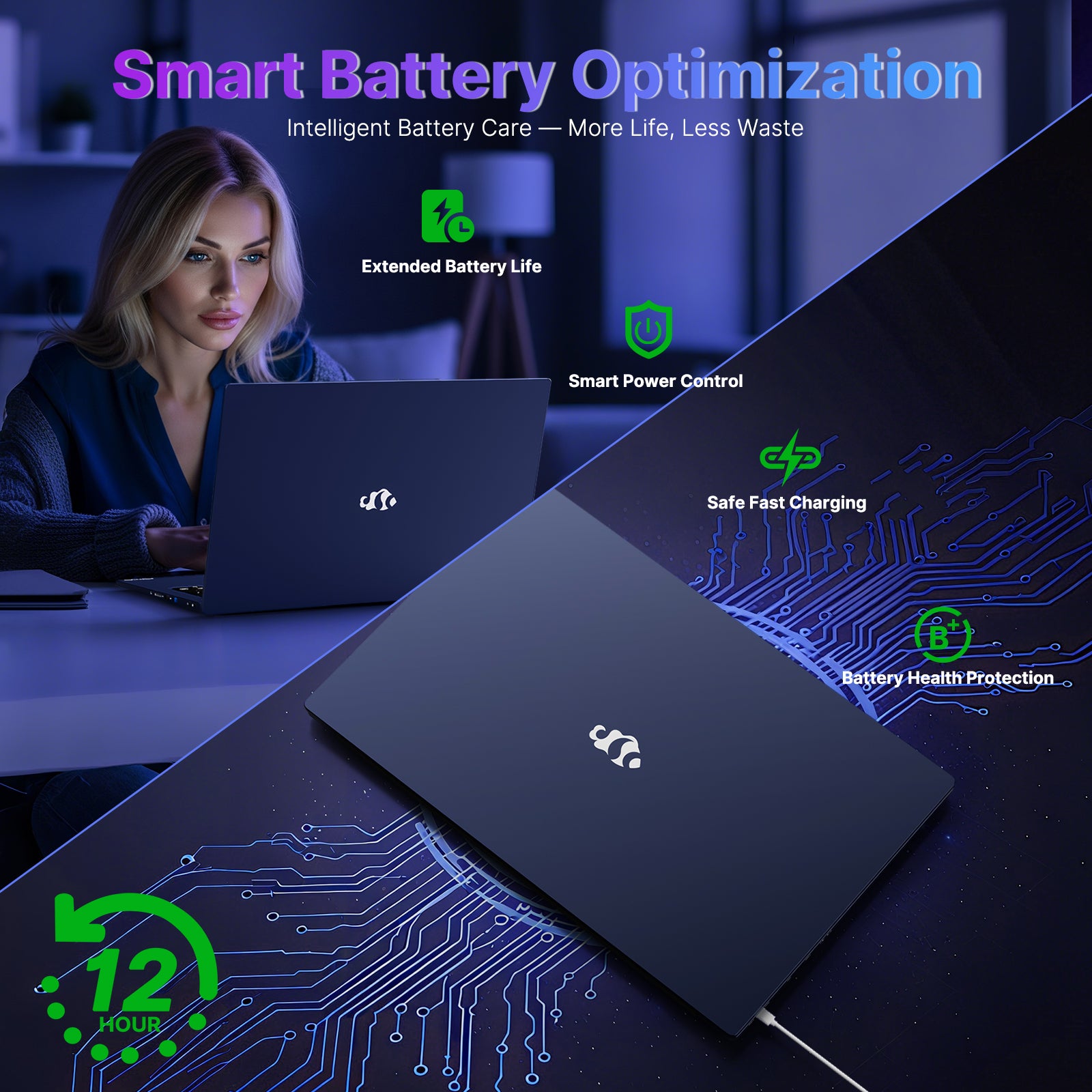 Nimo 17.3" N175 Ryzen 9 8945HS FHD Laptop Nimo