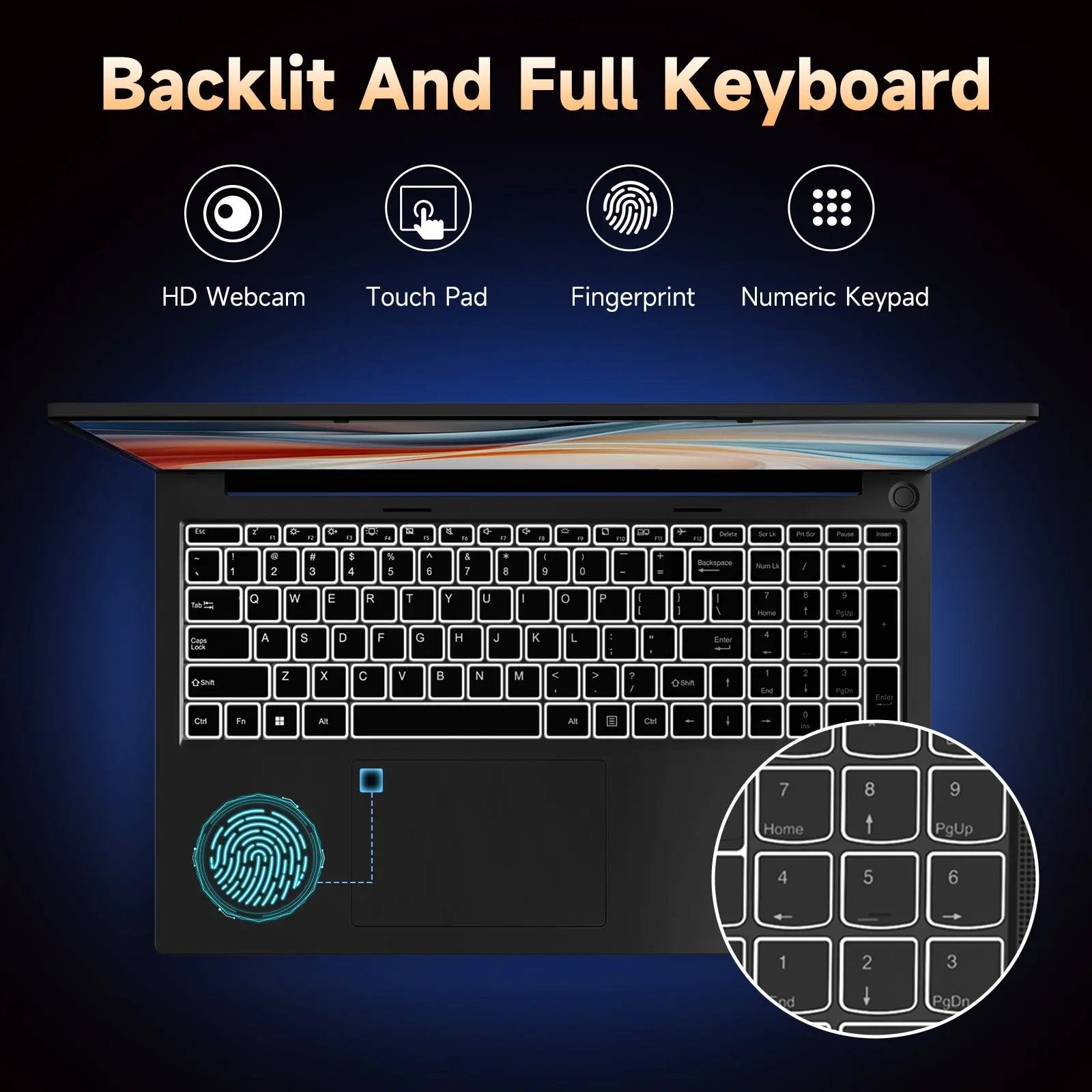 Refurbished Nimo 17.3 FHD N172 AMD R9-6950H Laptop - Grade A - Nimo