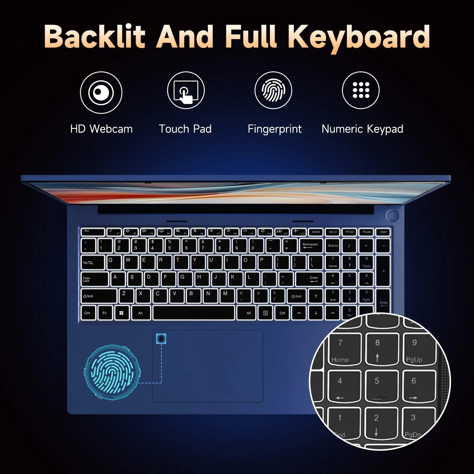 Refurbished Nimo 17.3 FHD N172 AMD R9-6950H Laptop - Grade A - Nimo