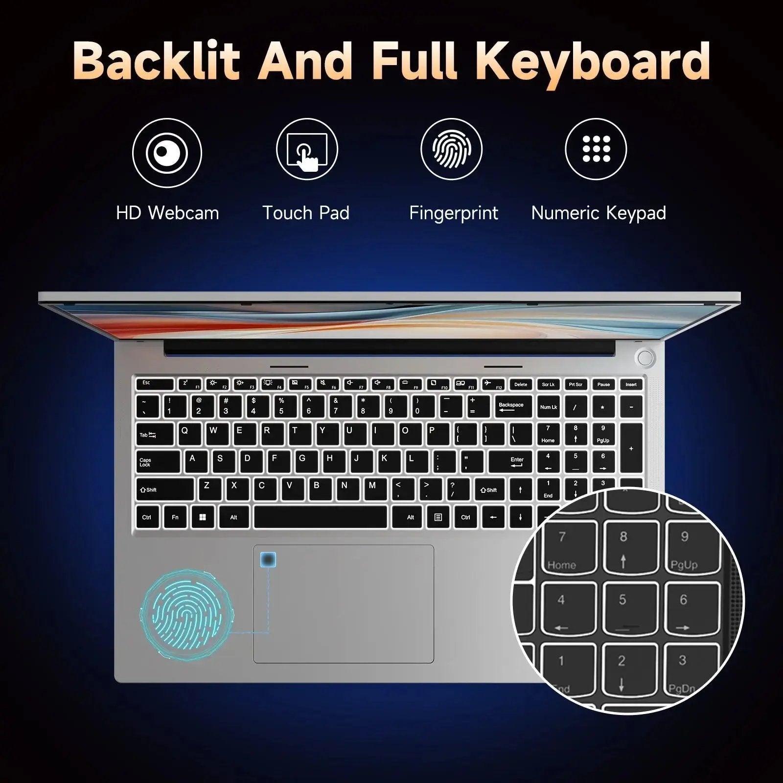 Refurbished Nimo 17.3 FHD N172 AMD R9-6950H Laptop - Grade A - Nimo