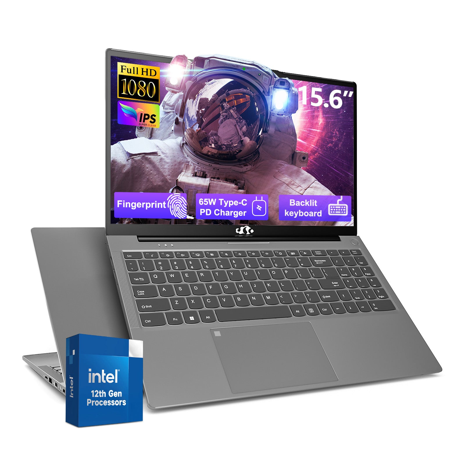 15.6-FHD-Laptop,16GB RAM 1TB SSD Student-Laptop with Backlit Keyboard Fingerprint Intel Pentium Quad Core N100 Processor (Up to 3.4GHz)Business-Laptop,Computer,2 Years Warranty Win11,Red - Nimo