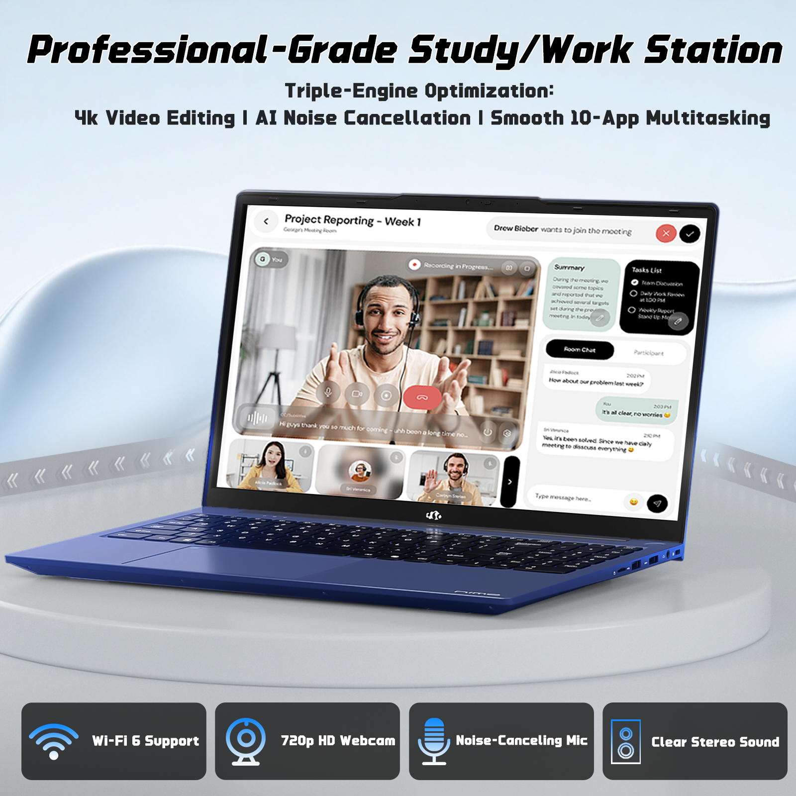 Nimo 17.3" N176 FHD Intel-N100 Student Laptop - Nimo