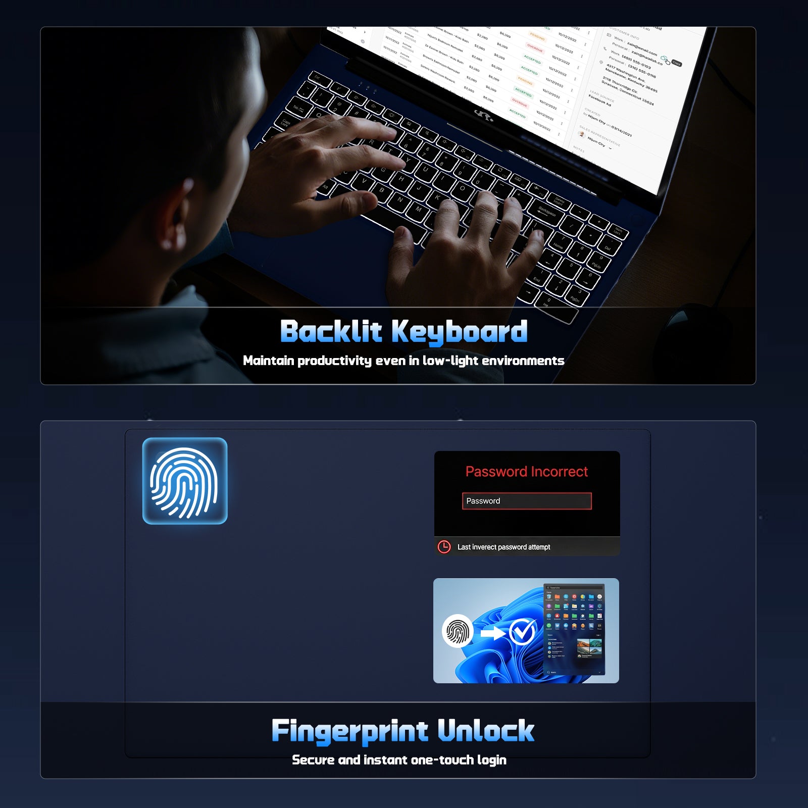 Nimo 15.6" N157 FHD Intel-N150 Student Laptop - Nimo