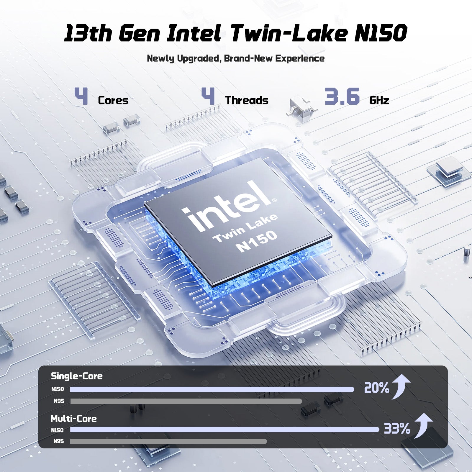 Nimo 15.6" N157 FHD Intel-N150 Student Laptop - Nimo