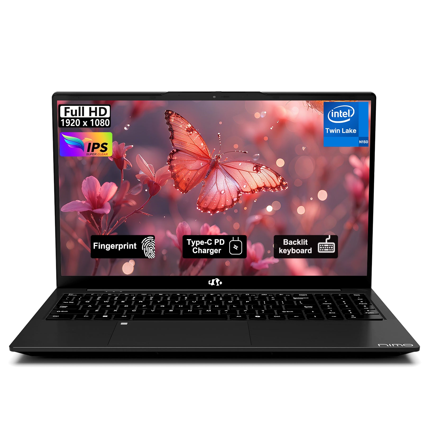 Nimo 15.6" N157 FHD Intel-N150 Student Laptop - Nimo