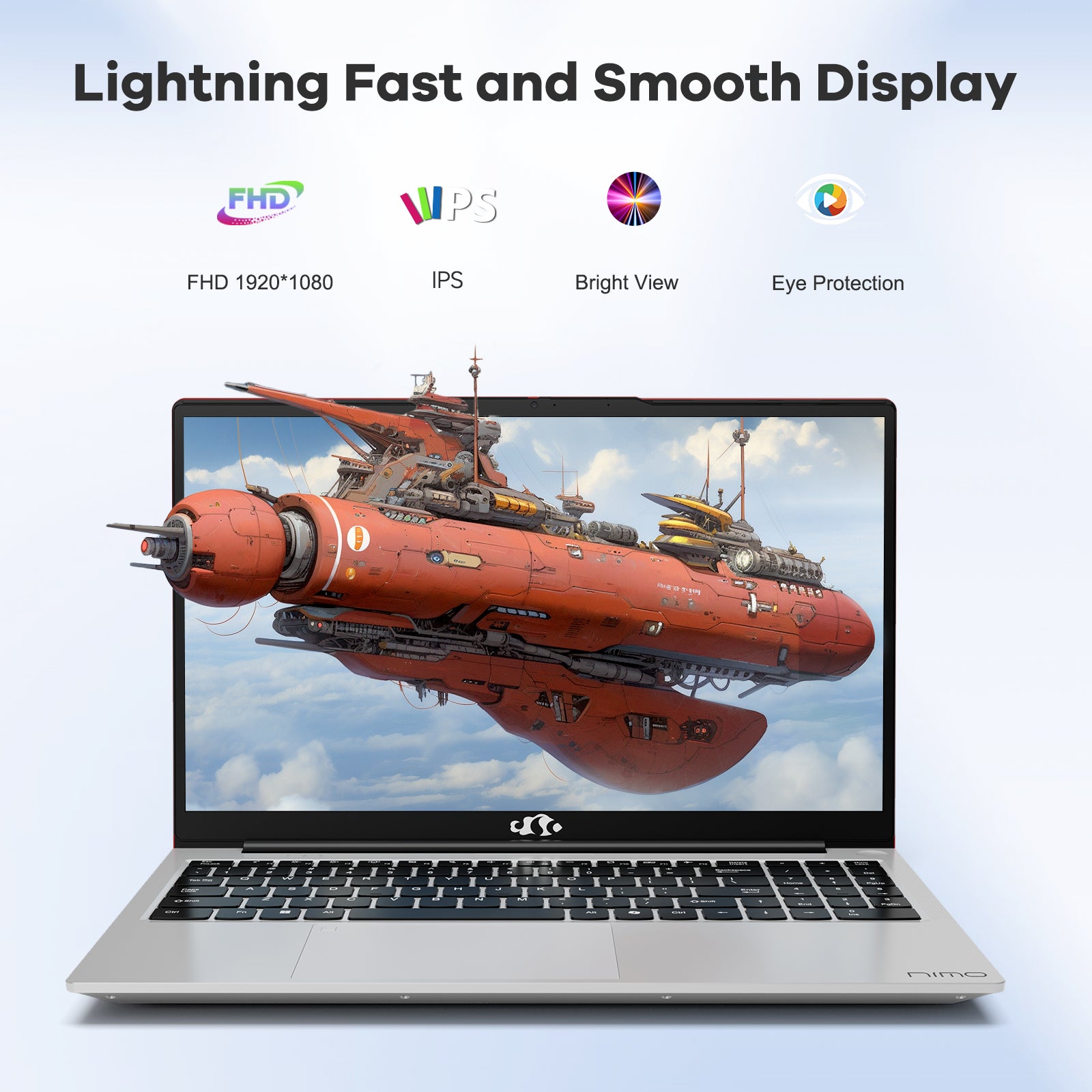 Nimo 15.6 FHD 1235U Laptop for Entertainment-AMZ - Nimo
