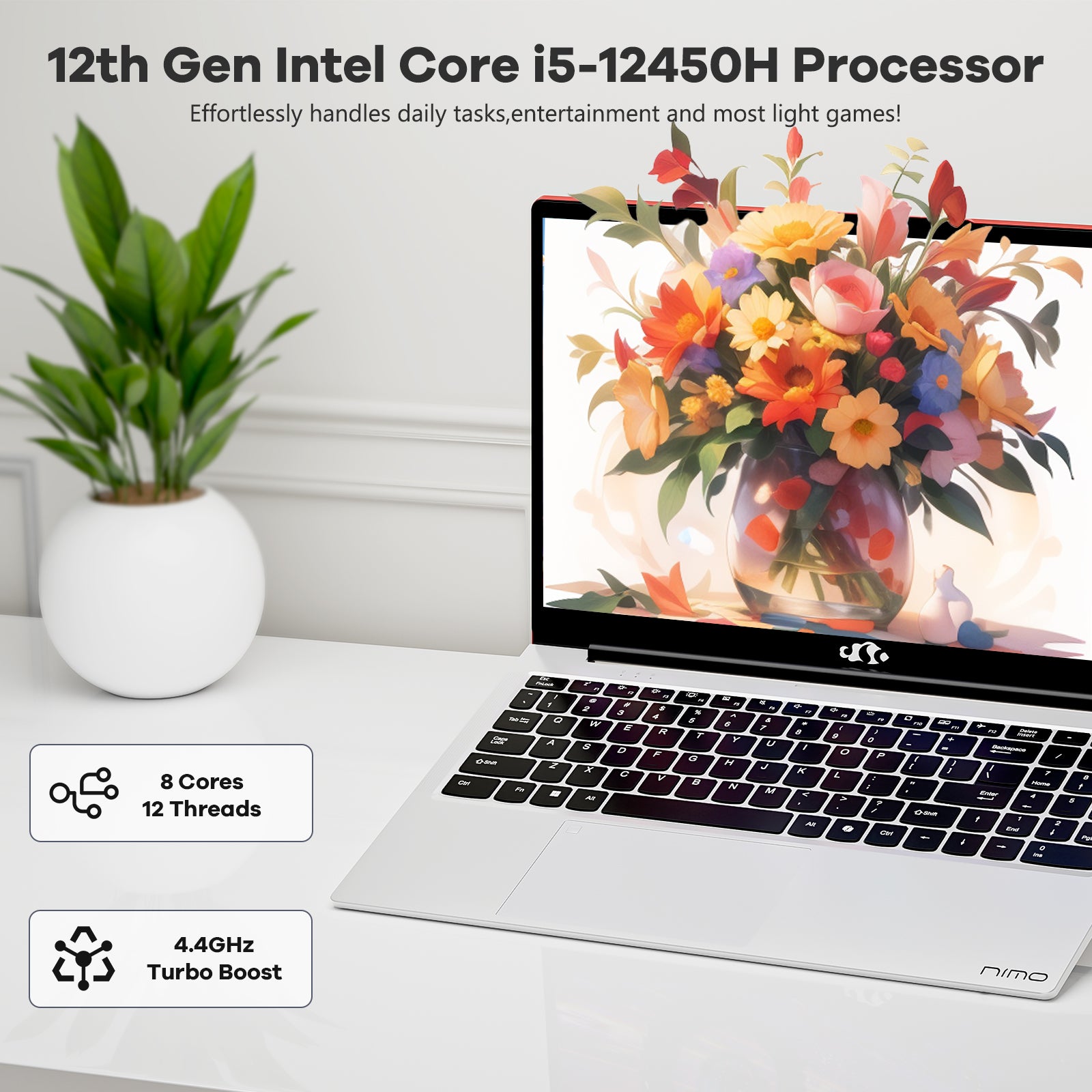 Nimo 15.6 FHD 1235U Laptop for Entertainment-AMZ - Nimo