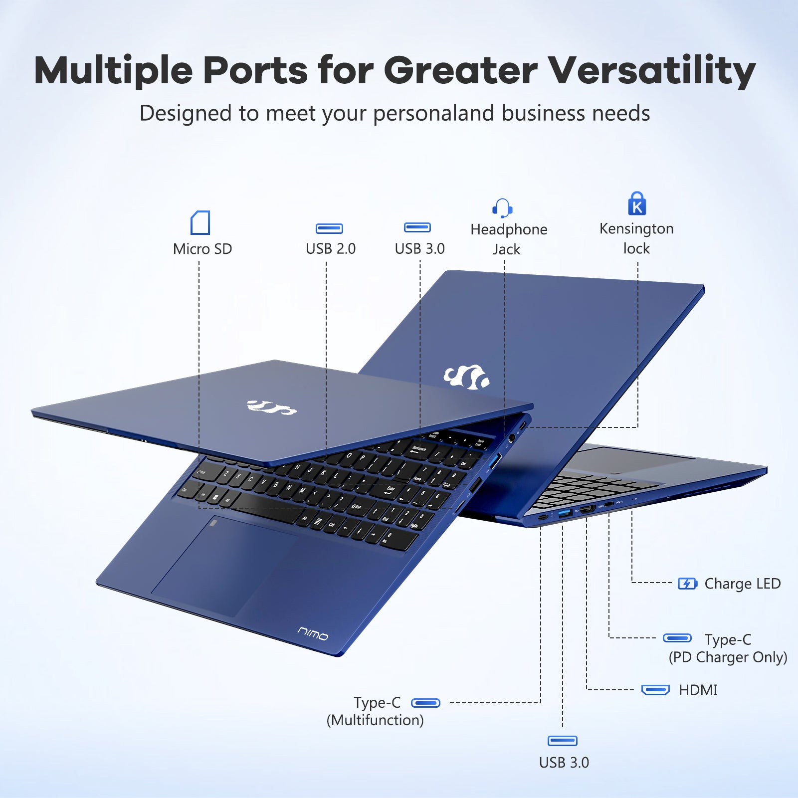 Nimo 15.6 FHD 1235U Laptop for Entertainment-AMZ - Nimo