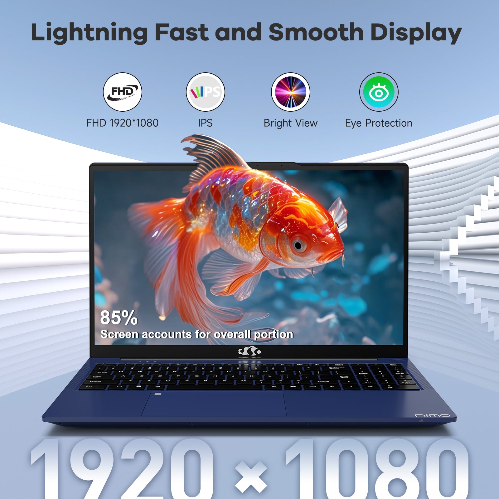 Nimo 15.6 FHD 1235U Laptop for Entertainment-AMZ - Nimo