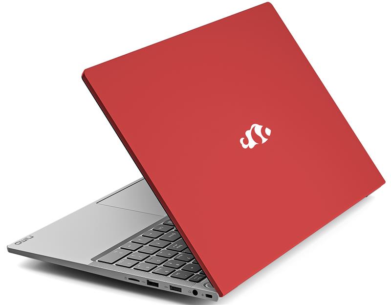 NIMO N151 15.6” red refurbished laptop with FHD display, Intel processor, SSD storage, and lightweight design – ideal for students, home, and office use.
