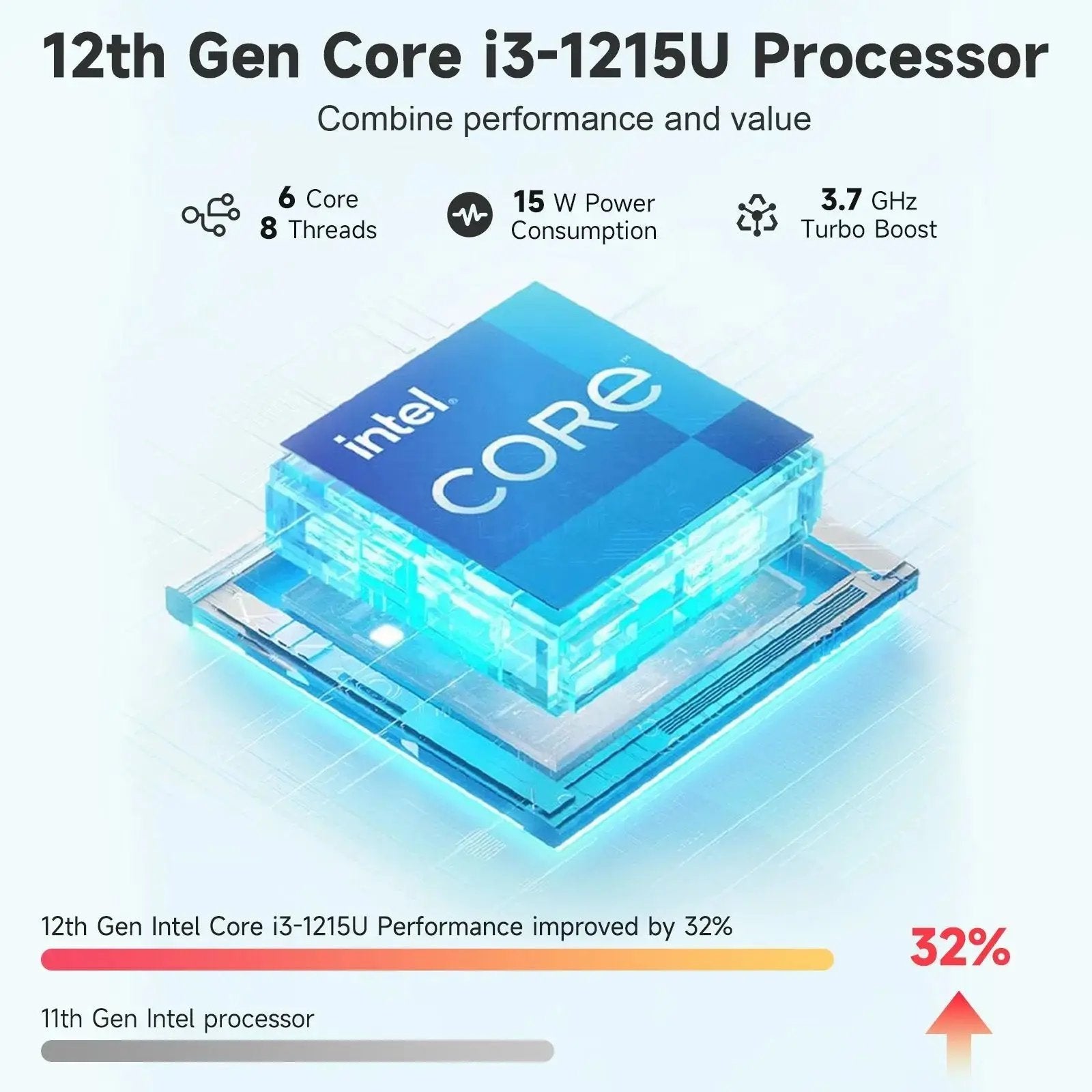 Nimo 15.6 FHD N154 I3-1215U Laptop For Business-AMZ - Nimo