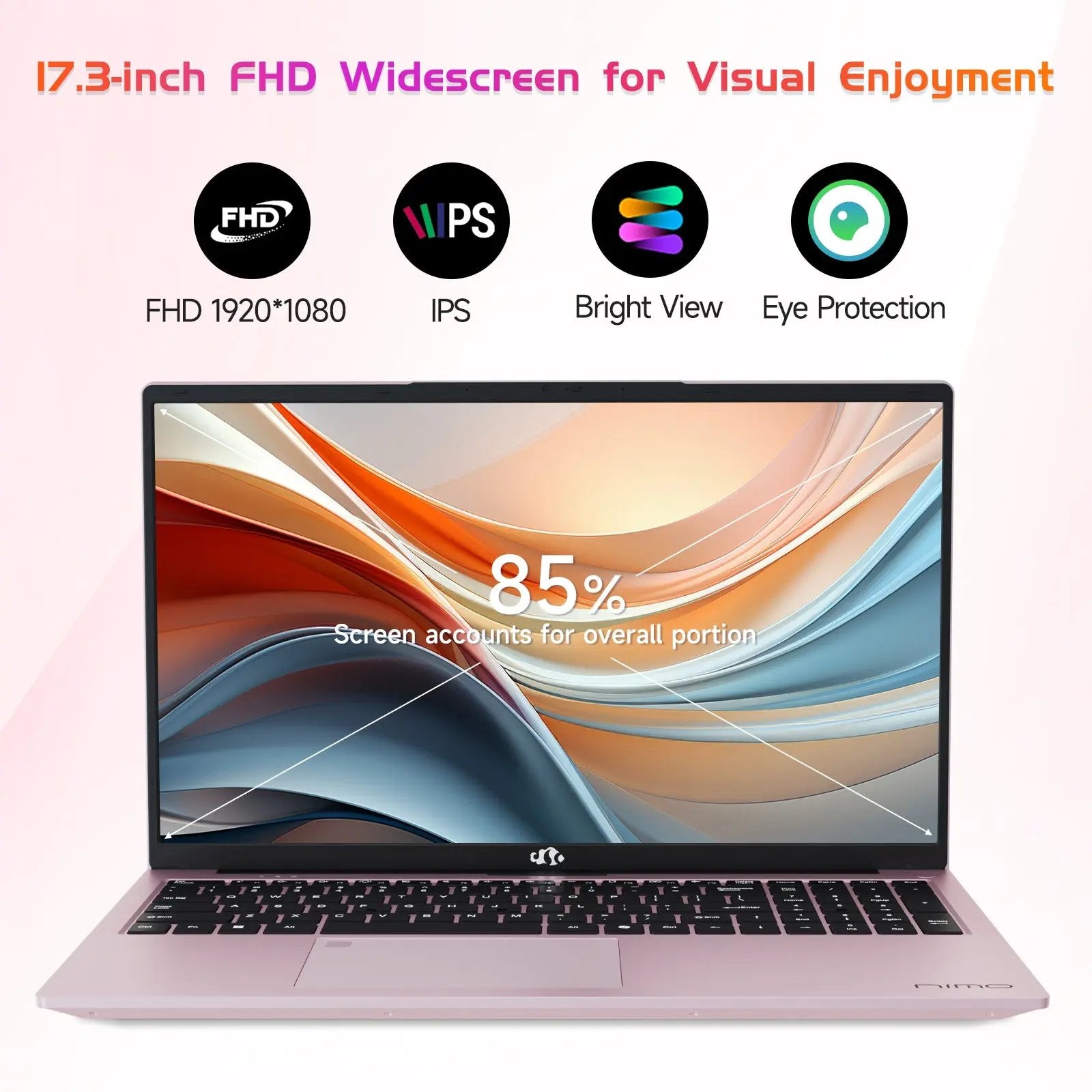 Nimo 17.3 FHD N171 I3-1215U Laptop for Student and Business - Nimo