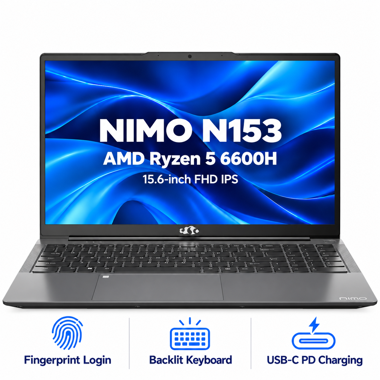 Nimo 15.6 N153 FHD R5 6600H Laptop | Nimo$339.99