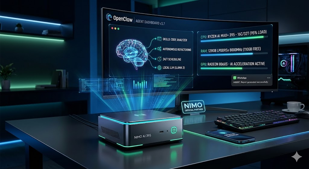 Why Nimo AI 395 is the Ultimate Powerhouse for OpenClaw AI Agents