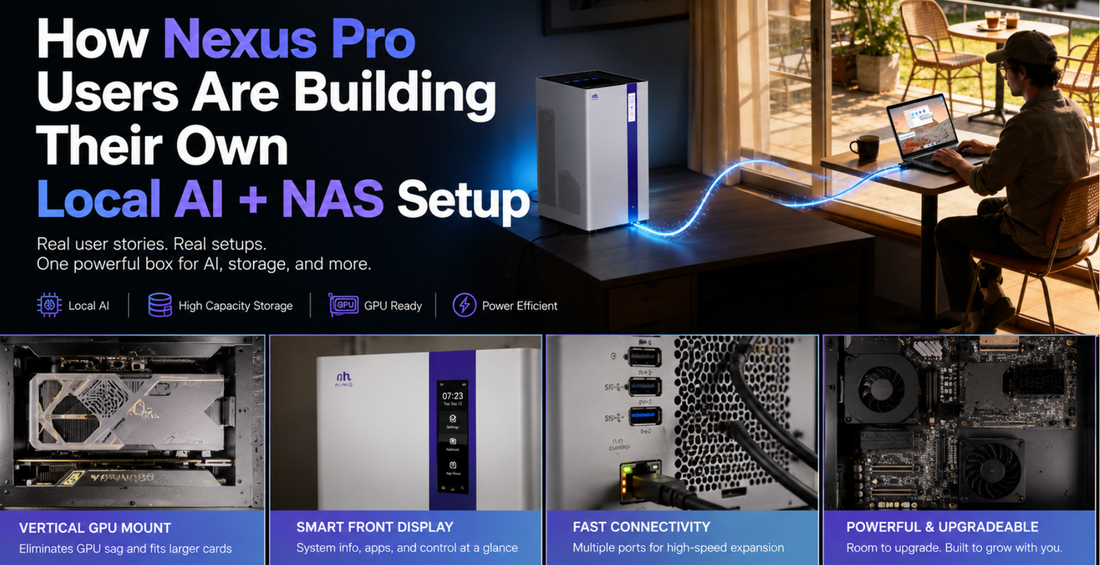 hero-Real Users, Real Setups: How Nexus Pro Brings Local AI and NAS Together