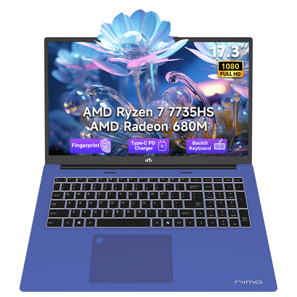 Nimo 17.3" N179 Ryzen 7 7735HS FHD Laptop