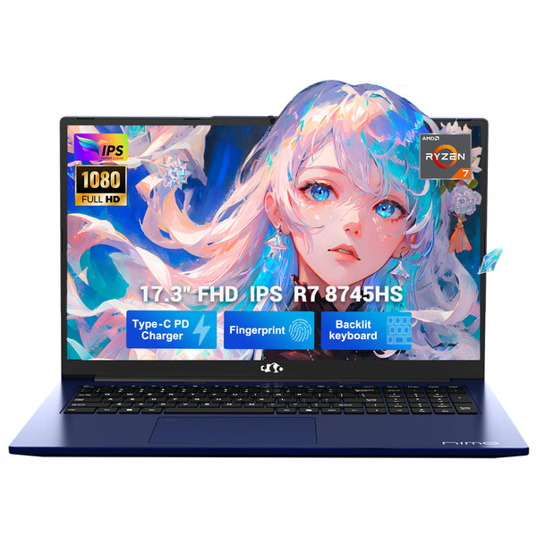 Nimo 17.3" N177 Ryzen 7 8745HS FHD Laptop Nimo