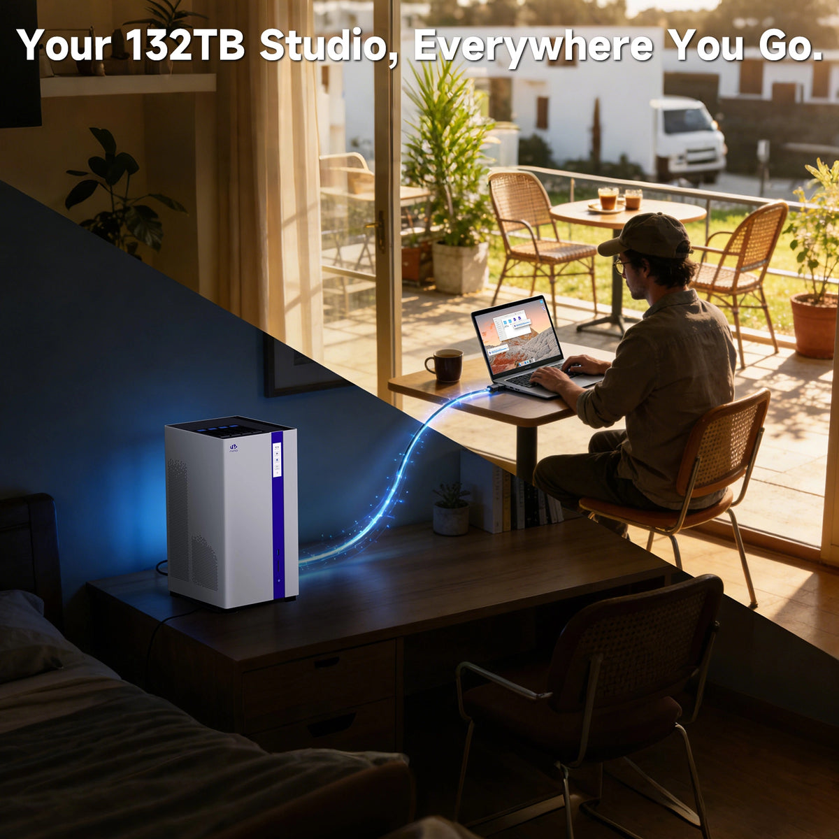 Pre-Sale Nimo Ultimate AI NAS Local AI Agent -Barebone - Nimo