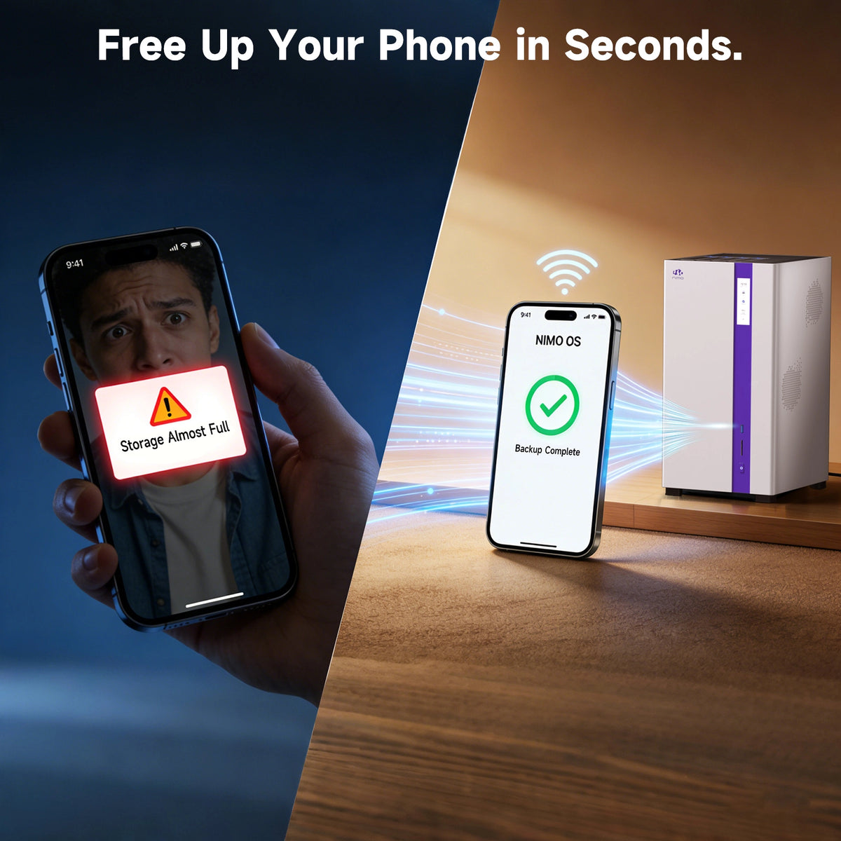 Pre-Sale Nimo Ultimate AI NAS Local AI Agent -Barebone - Nimo