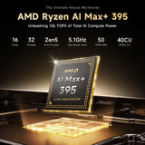 Nimo AI Laptop - AMD Ryzen AI Max+ 395 - 128GB LPDDR5X Memory - 1/2/4/8TB SSD - Nimo