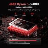 Nimo 17.3 N173 FHD R5 6600H Laptop Nimo