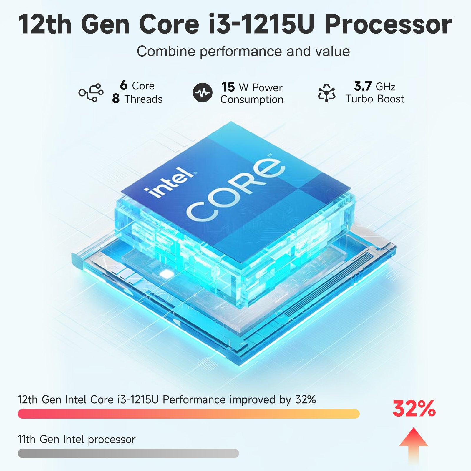 Nimo 15.6 FHD N154 I3-1215U Laptop For Business-AMZ - Nimo