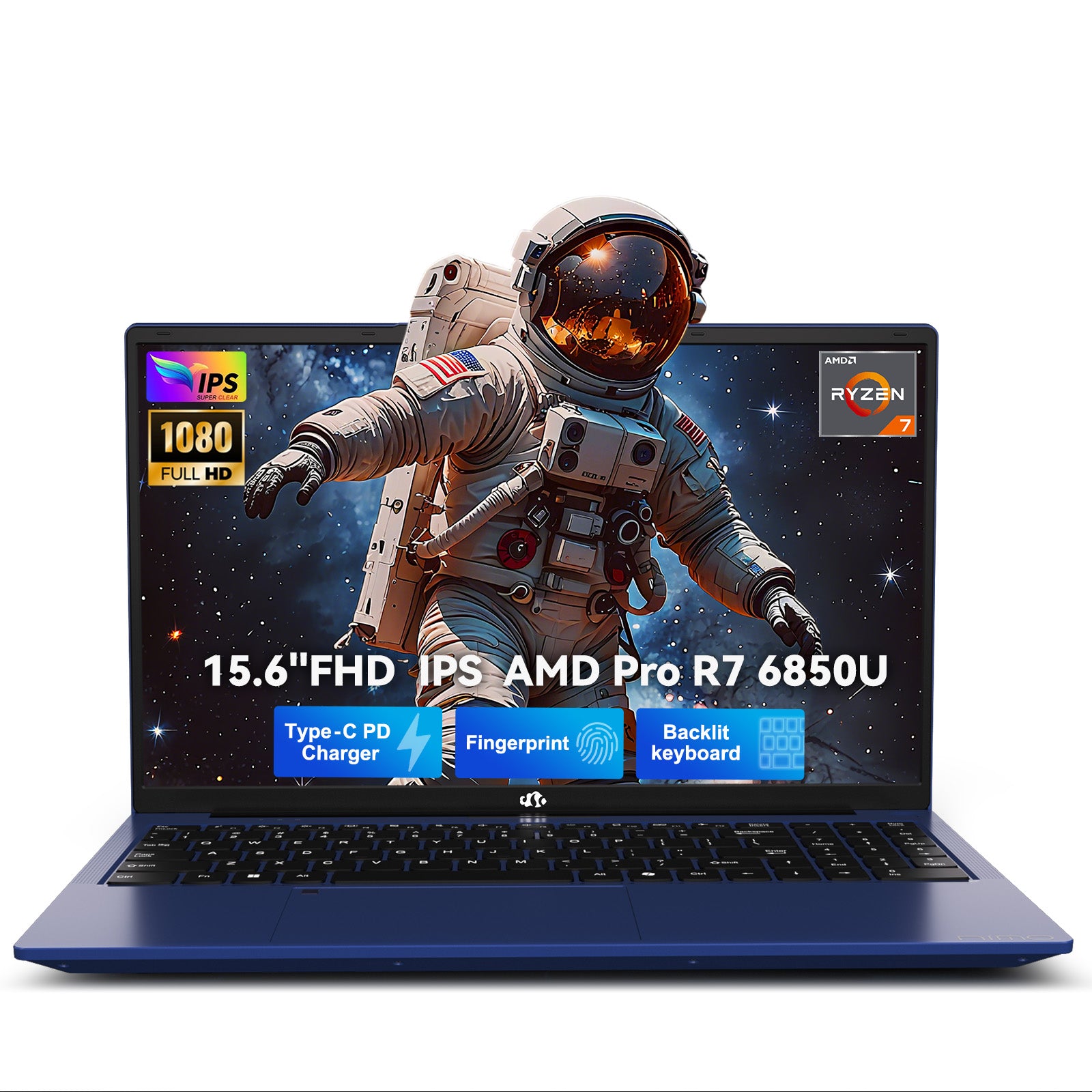 Refurbished Nimo 15.6" N15A Ryzen 7 6850U FHD Laptop - Nimo
