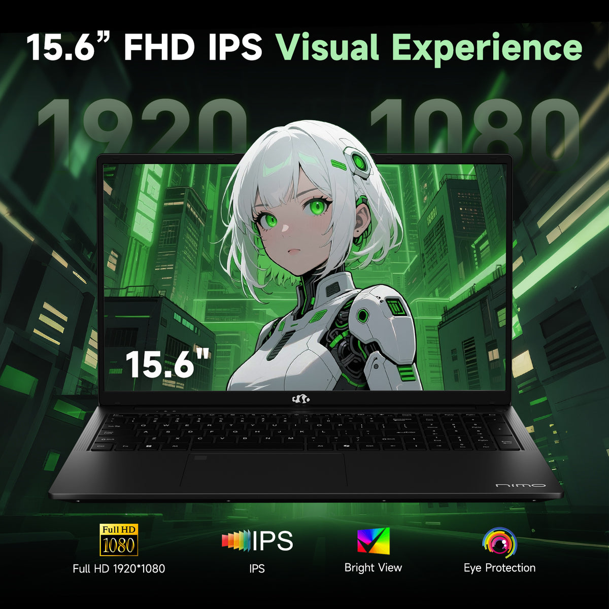 Nimo 15.6" N159 Ryzen 7 7735HS FHD Laptop Nimo