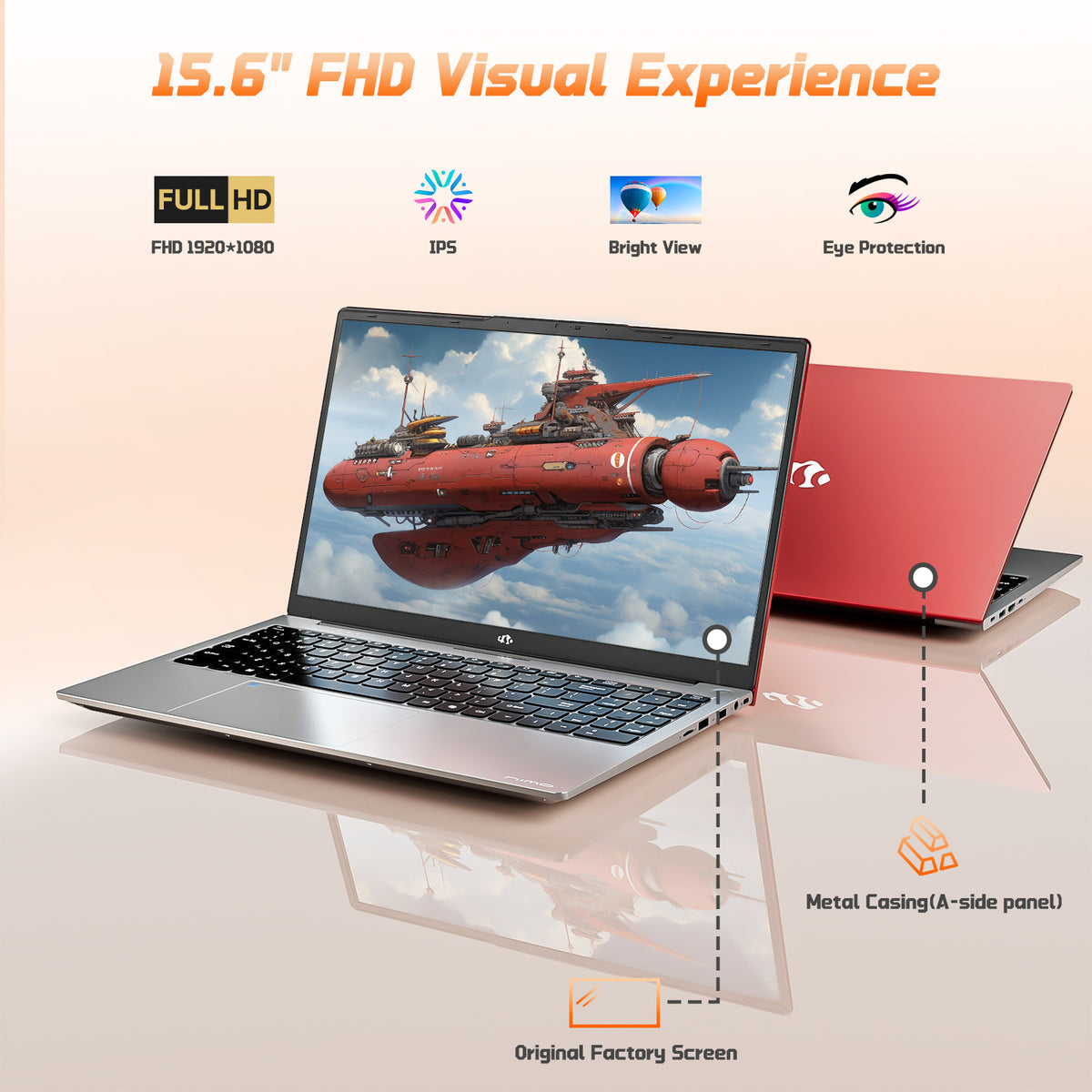 Nimo 15.6" N157 FHD Intel-N150 Student Laptop - Nimo
