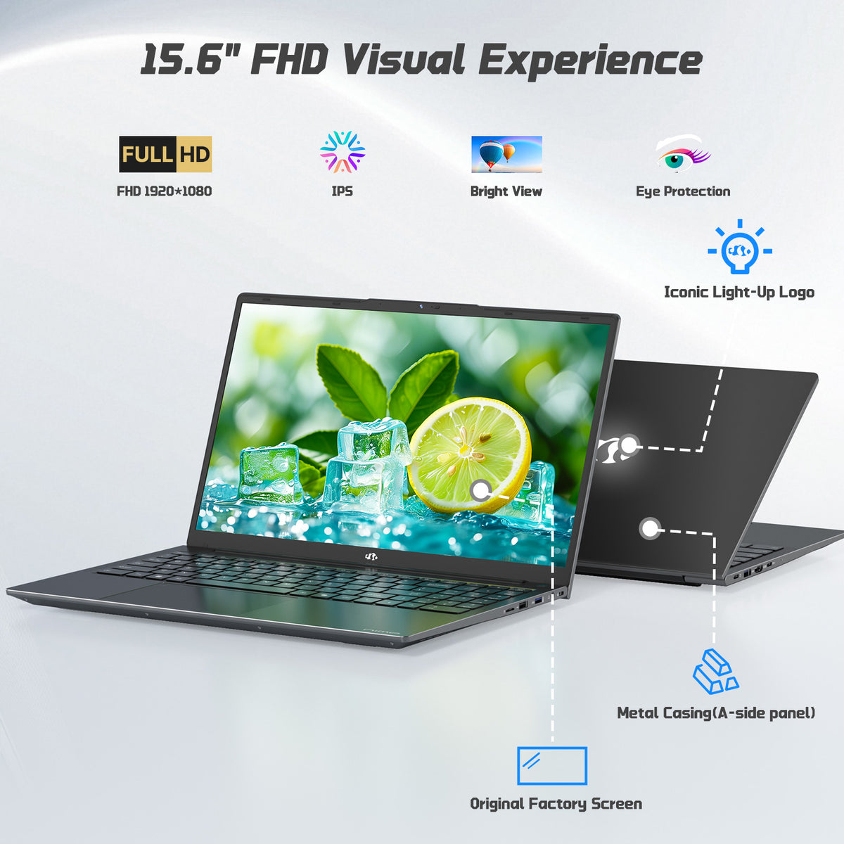 Nimo 15.6" N157 FHD Intel-N150 Student Laptop - Nimo
