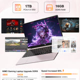 Nimo 15.6" N158 Ryzen 7 8745HS FHD Laptop Nimo