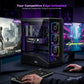 NIMO AI Gaming Tower PC - GeForce RTX 5060 8GB GDDR7 - Intel Core i5-14400F - 16GB DDR5 Memory - 1TB NVMe SSD