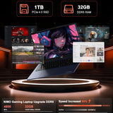 Nimo 15.6" N158 Ryzen 7 8745HS FHD Laptop Nimo