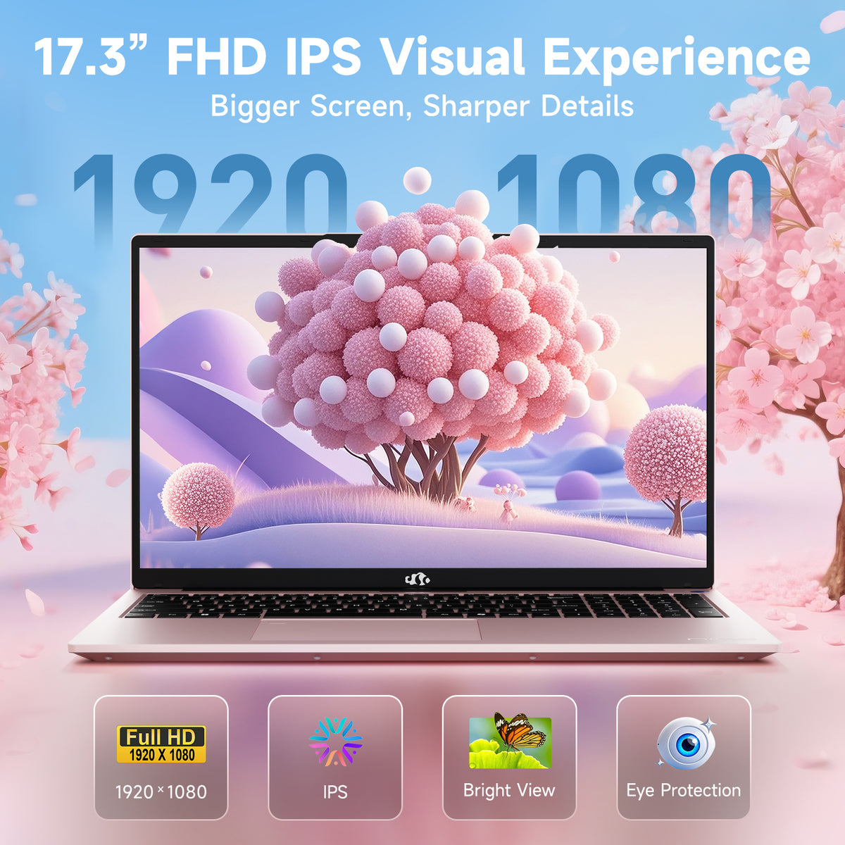 Nimo 17.3 N173 FHD R5 6600H Laptop Nimo
