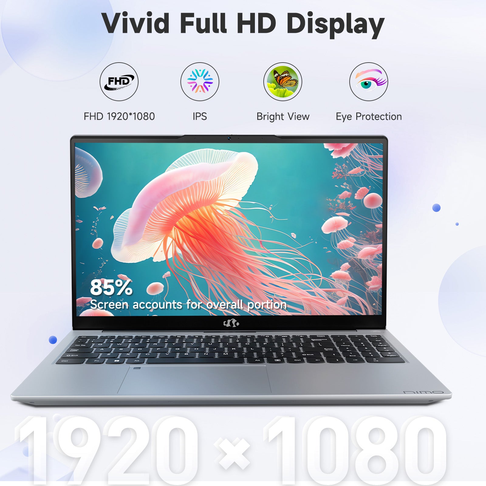 Nimo 15.6 FHD N154 I3-1215U Laptop For Business-AMZ - Nimo