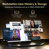 Nimo AI Laptop - AMD Ryzen AI Max+ 395 - 128GB LPDDR5X Memory - 1/2/4/8TB SSD - Nimo