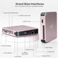 Nimo Minipc DNB1 (In Metal) Intel N100 Processor for Home and School 16GB - 512GB - Pink