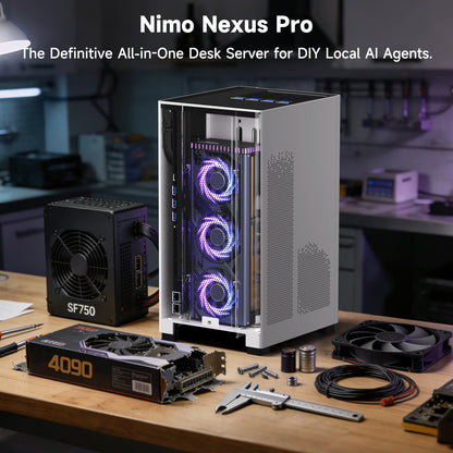 Pre-Sale - Nimo Nexus Pro - Local AI Agent Workstation & NAS Capibilities - Nimo