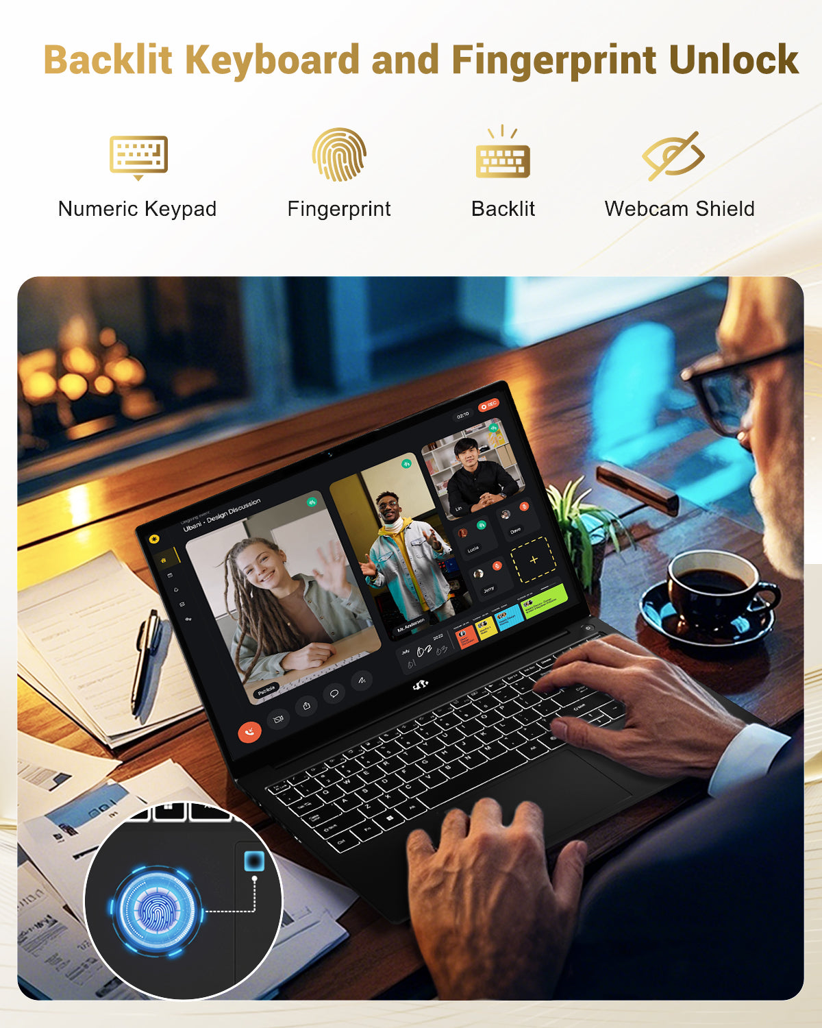 Nimo 15.6" N158 Ryzen 7 8745HS FHD Laptop Nimo