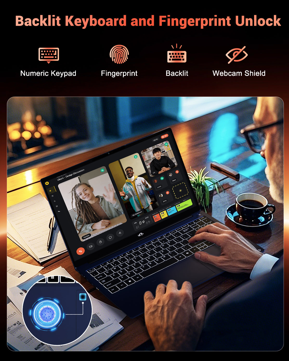 Nimo 15.6" N158 Ryzen 7 8745HS FHD Laptop Nimo
