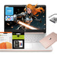 HP 14" Ultral Light Laptop for Students and Business, Intel Quad-Core, 8GB RAM, 192GB Storage(64GB eMMC+128GB Ghost Manta SD Card), 1 Year Office 365, USB C, Win 11 S - Nimo