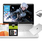 HP 14" Ultral Light Laptop for Students and Business, Intel Quad-Core, 8GB RAM, 192GB Storage(64GB eMMC+128GB Ghost Manta SD Card), 1 Year Office 365, USB C, Win 11 S - Nimo