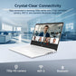 HP 14" Ultral Light Laptop for Students and Business, Intel Quad-Core, 8GB RAM, 192GB Storage(64GB eMMC+128GB Ghost Manta SD Card), 1 Year Office 365, USB C, Win 11 S - Nimo